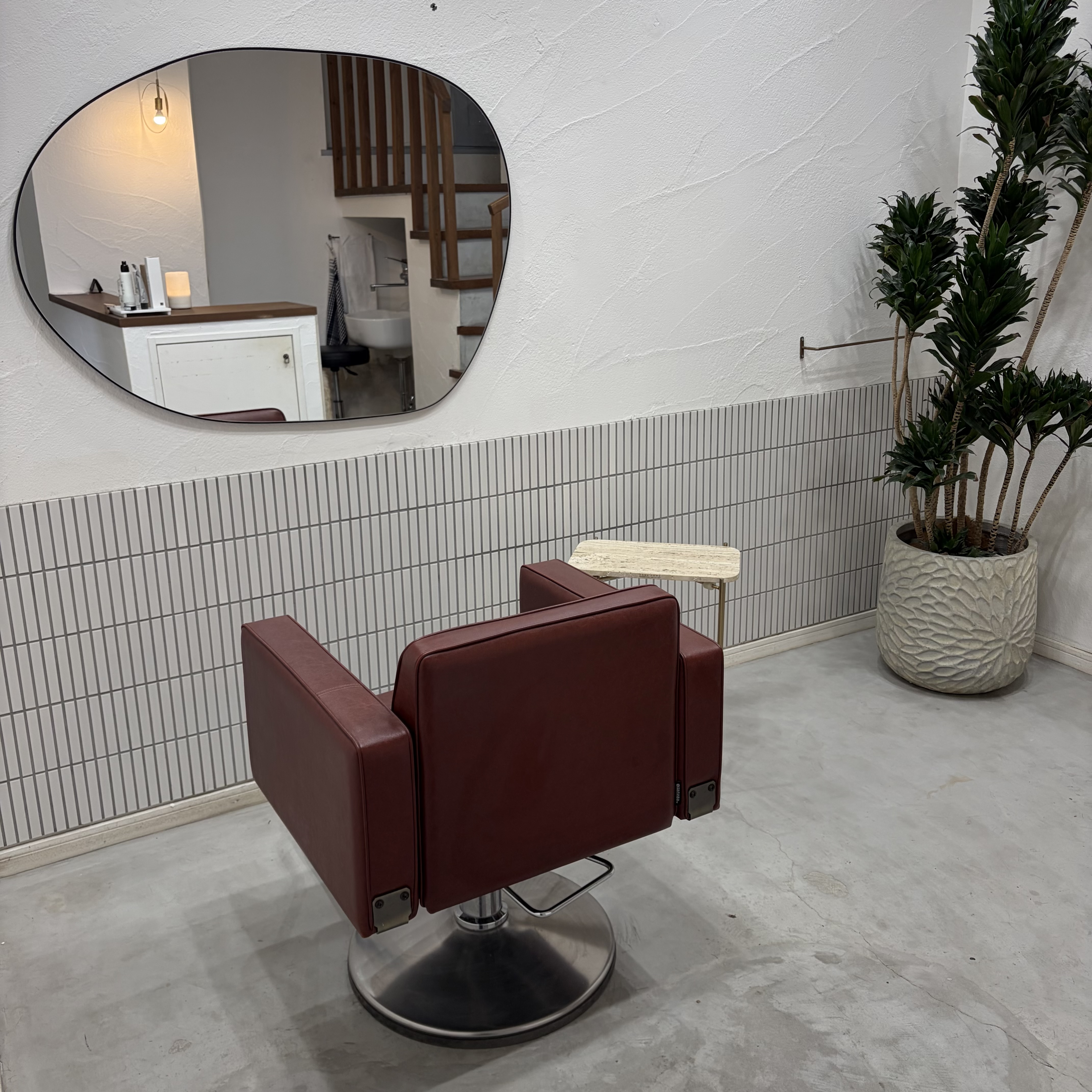 hair minttieの店内